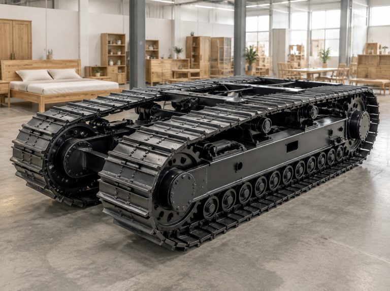 海丰县1至200吨重载钢制履带底盘